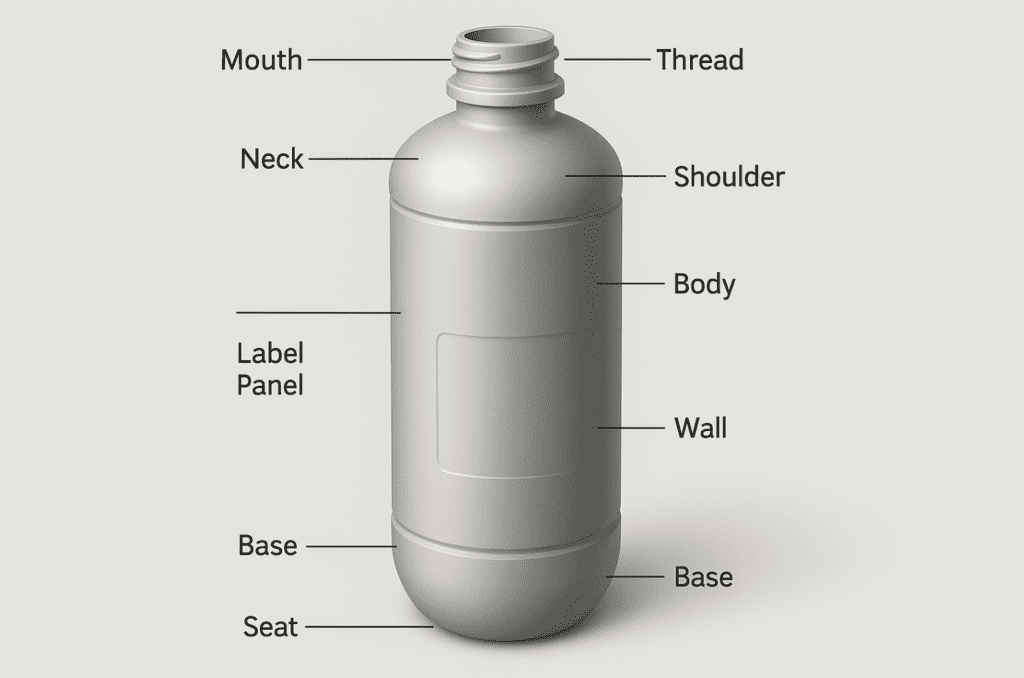 Plastic Bottle Anatomy Quality Guide For Custom Packaging PBTech